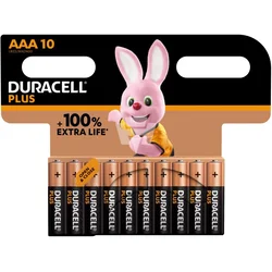Hückmann Alkalne baterije Duracell Plus MN2400B10 AAA (10kos), (21072759)
