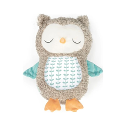 Kids II Plišana igračka za bebe Nally The Owl 0m+, Siva