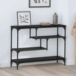 Konzolna stolica Crni hrast 100 x 30 x 75 cm Konstruirano drvo