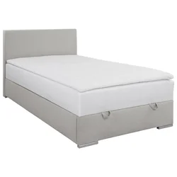 Carryhome POSTELJA Z VZMETNICO 120 cm  x 200 cm , tekstil ekru