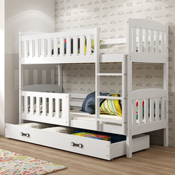 BALOO Dreamy Krevet Na Sprat 200X90 Beli (8427)