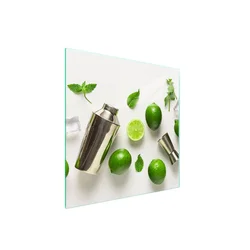 shumee Steklena zaščitna plošča za štedilnik 50x52 Fruit