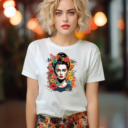Camiseta Majica sa štampanim printom Cam 393, Ženska, Bela