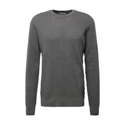 KnowledgeCotton Apparel Pulover VAGN, siva