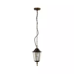 Spoljašnji luster na lancu ARRAIA 1xE27/15W/230V IP44 bronzana patina