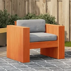 Vrtna sofa voštano smeđa 79 x 60 x 62 cm od masivne borovine