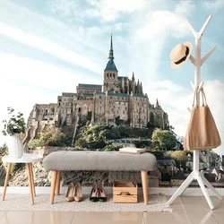 Fototapeta grad Mont-Saint-Michel - 343x231