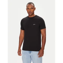 Guess Majica M4GI70 KC9X0 Črna Slim Fit