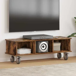 TV stalak Dimljeni hrast 100 x 35 x 35 cm Konstruirano drvo