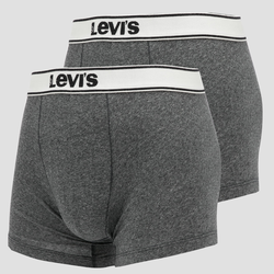 Levis® 2Pack Boxer Brief Melange Dark Gray 37149-0398