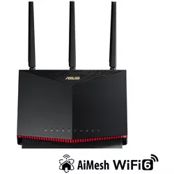 ASUS brezžični usmerjevalnik RT-AX86U Dual-Band WiFi AX5700