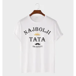MAFIMI Muška majici Najbolji tata, Crna