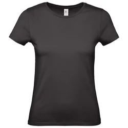 MAJICA KRATKI RUKAVI B&C #E150/WOMEN CRNA XL