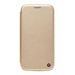 Maska na preklop Teracell Flip Premium za iPhone 13 Pro, Zlatna