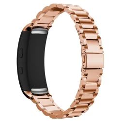 BStrap Samsung Gear Fit 2 Stainless Steel pašček, Rose Gold
