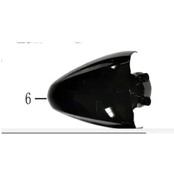 Prednji blatobran, crna 2036-19-00000 za skuter Motovene Roma S9C