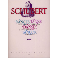 SCHUBERT:DANSES AKKORDEON