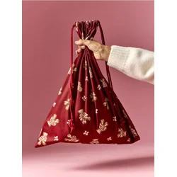 Sinsay - Vreća za poklone sa užetom - maroon