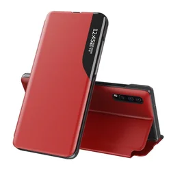 Elegantna knjižna futrola View Case za Huawei P40 Pro - Crvena KP9694