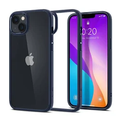 Maska Spigen Ultra Hybrid za iPhone 14, Tamnoplava