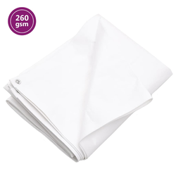 Cerada 260 g/m2 3 x 4 m bijela HDPE