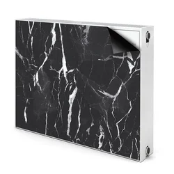 tulup.si Pokrov radiatorja Črni marmor 100x60 cm