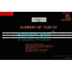 ES-3644 - ALPHA 40G5SP, 40G7NF LED TRAKE