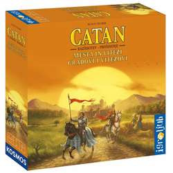 Igroljub družabna igra Catan, razširitev Mesta in Vitezi