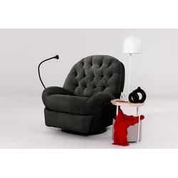Atelier del Sofa Električna fotelja Dream Electric, 80 x 100 x 80 cm, Crna