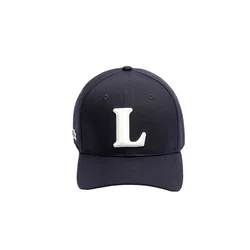 LACOSTE Kapa temno modra / zelena / bela