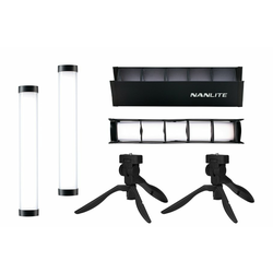 Nanlite foto-video luč Pavotube 6C II RGBWW LED tuba DUAL KIT (PRO KIT)