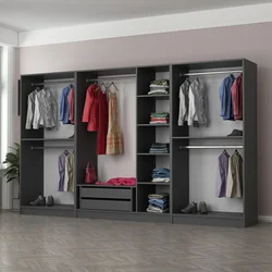 Hanah home Ormar Kale 315x190x52cm Antracit