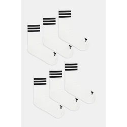 Adidas Čarape 3S Ess C Crw 6P, KE5492, Bele