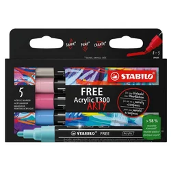 Stabilo FREE ACRILIC T300 2-3mm