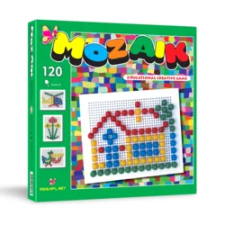 Mozaik bockalica M15 – tabla i 120 bockalica u 4 boje