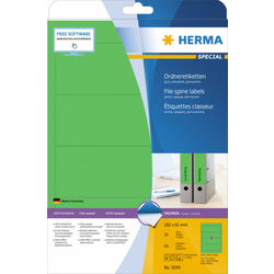 Herma etikete 192x61, za široki registrator A4/4 1/20 ze ( 02H5099 )