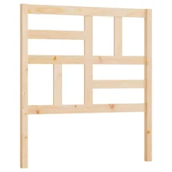 Vidaxl Posteljno vzglavje 81x4x104 cm trdna borovina