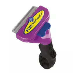 FURMINATOR Alat za kratkodlake mačke preko 4.5 kg, Ljubičasti