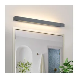 Brilagi - LED osvetljenje za kupatilo i ogledalo AQUA LINE LED/18W/230V 60 cm IP44 antracit