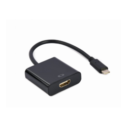 Gembird USB adapter Tip-C na HDMI adapterski kabl, crni