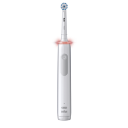 Oral-B Pro 3 - 3000 električna zobna ščetka, Braun dizajn, bela