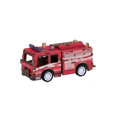 EDDY TOYS Drvena 3D slagalica Vatrogasno Vozilo