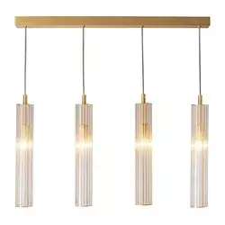 Zuma Line 1222 - Luster na sajli ARIA 4xE14/7W/230V zlatna