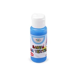 Barva za tekstil 60 ml - modra