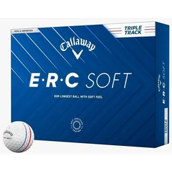 Callaway ERC Soft 2025 White Triple Track Golf žogice