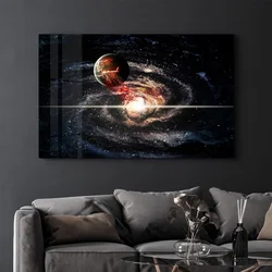 OGLS-5070 - Višenamenska Tempered Staklena Slika 70 x 110 cm