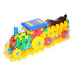 Plastični gradbeni komplet - traktor