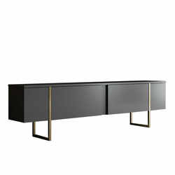 HANAH HOME Luxe Anthracite Gold