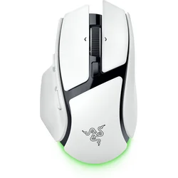 Razer Basilisk V4 HyperSpeed, miška, bela