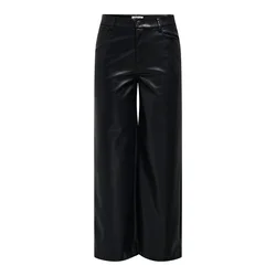 Only Ženske pantalone Madison, Široke nogavice, Crne